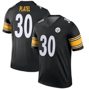 Black Men's Carlins Platel Pittsburgh Steelers Legend Jersey