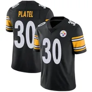 Black Men's Carlins Platel Pittsburgh Steelers Limited Team Color Vapor Untouchable Jersey