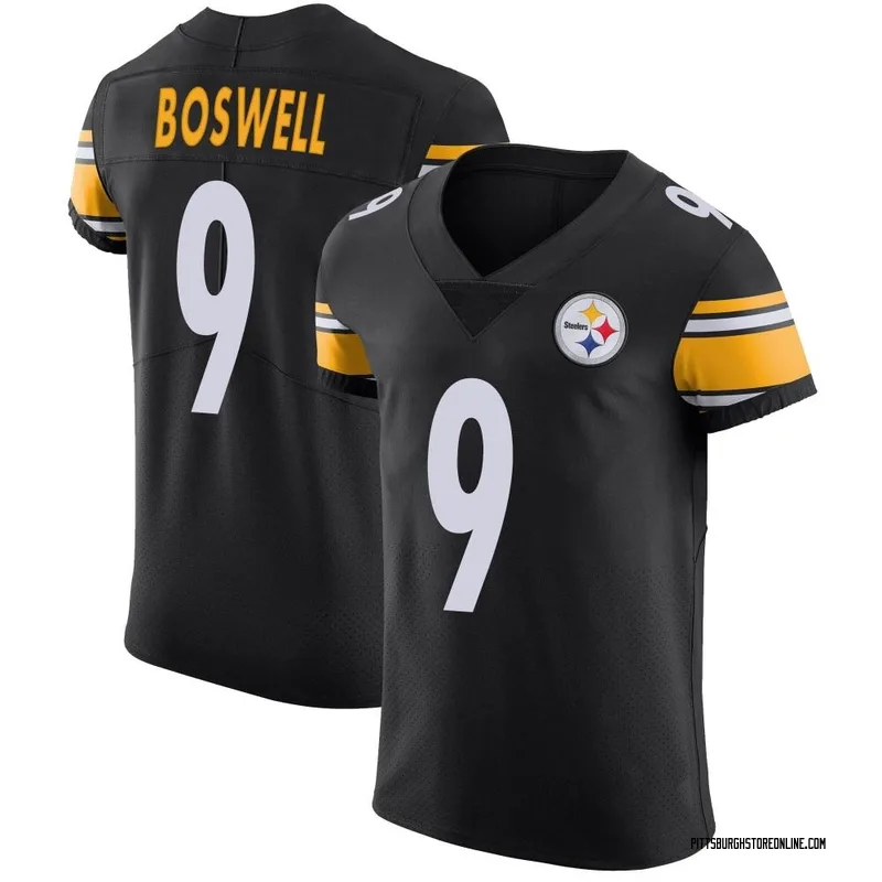 Black Men's Chris Boswell Pittsburgh Steelers Elite Team Color Vapor Untouchable Jersey