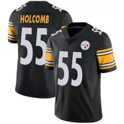 Black Men's Cole Holcomb Pittsburgh Steelers Limited Team Color Vapor Untouchable Jersey