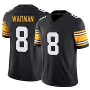 Black Men's Corliss Waitman Pittsburgh Steelers Limited Alternate Vapor F.U.S.E. Jersey