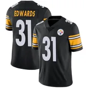 Black Men's Daijun Edwards Pittsburgh Steelers Limited Team Color Vapor Untouchable Jersey