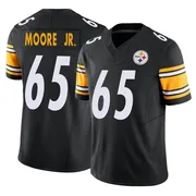 Black Men's Dan Moore Jr. Pittsburgh Steelers Limited Vapor F.U.S.E. Jersey