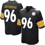 Black Men's Daniel Archibong Pittsburgh Steelers Game Team Color Jersey