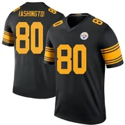 Black Men's Darnell Washington Pittsburgh Steelers Legend Color Rush Jersey