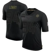 Black Men's Dean Lowry Pittsburgh Steelers Limited 2020 Salute To Service Jersey