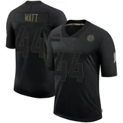 Black Men's Derek Watt Pittsburgh Steelers Limited 2020 Salute To Service Jersey