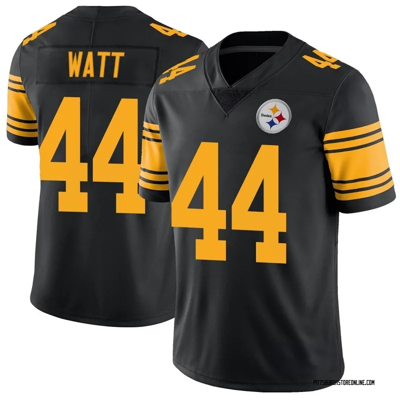 Black Men's Derek Watt Pittsburgh Steelers Limited Color Rush Jersey