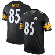 Black Men's Duece Watts Pittsburgh Steelers Legend Jersey