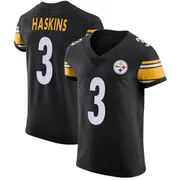 Black Men's Dwayne Haskins Pittsburgh Steelers Elite Team Color Vapor Untouchable Jersey