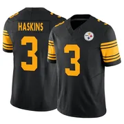 Black Men's Dwayne Haskins Pittsburgh Steelers Limited 2nd Alternate Vapor F.U.S.E. Jersey