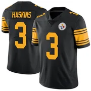 Black Men's Dwayne Haskins Pittsburgh Steelers Limited Color Rush Jersey