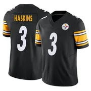 Black Men's Dwayne Haskins Pittsburgh Steelers Limited Vapor F.U.S.E. Jersey