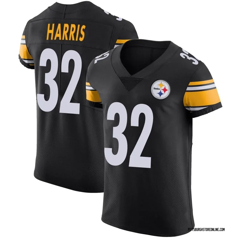 Black Men's Franco Harris Pittsburgh Steelers Elite Team Color Vapor Untouchable Jersey