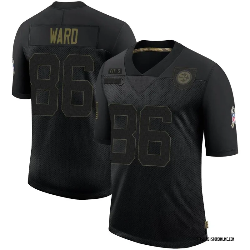 Hines Ward Pittsburgh Steelers Men's Legend Black Color Rush T-Shirt