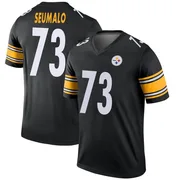 Black Men's Isaac Seumalo Pittsburgh Steelers Legend Jersey