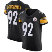 Black Men's Isaiahh Loudermilk Pittsburgh Steelers Elite Team Color Vapor Untouchable Jersey