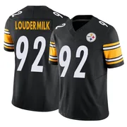 Black Men's Isaiahh Loudermilk Pittsburgh Steelers Limited Vapor F.U.S.E. Jersey