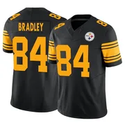 Black Men's Ja'Marcus Bradley Pittsburgh Steelers Limited 2nd Alternate Vapor F.U.S.E. Jersey