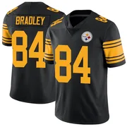 Black Men's Ja'Marcus Bradley Pittsburgh Steelers Limited Color Rush Jersey