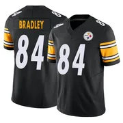 Black Men's Ja'Marcus Bradley Pittsburgh Steelers Limited Vapor F.U.S.E. Jersey