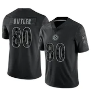 Black Men's Jack Butler Pittsburgh Steelers Limited Reflective Jersey