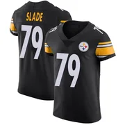 Black Men's Jacob Slade Pittsburgh Steelers Elite Team Color Vapor Untouchable Jersey