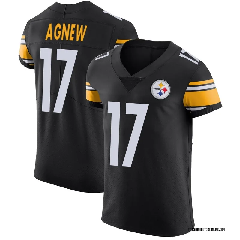 Black Men's Jamal Agnew Pittsburgh Steelers Elite Team Color Vapor Untouchable Jersey