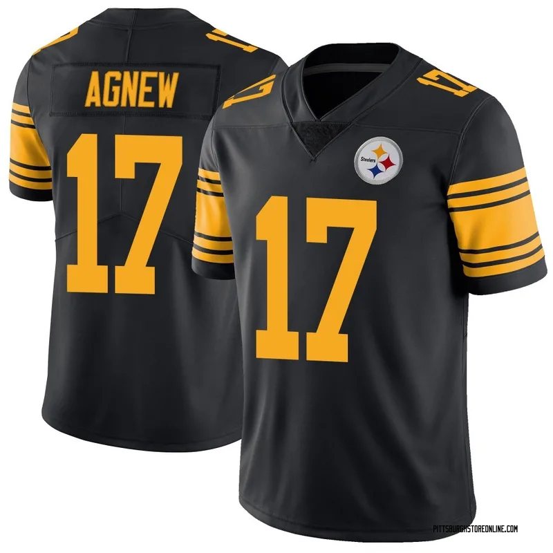 Black Men's Jamal Agnew Pittsburgh Steelers Limited Color Rush Jersey