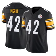 Black Men's James Pierre Pittsburgh Steelers Limited Vapor F.U.S.E. Jersey