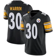 Black Men's Jaylen Warren Pittsburgh Steelers Limited Team Color Vapor Untouchable Jersey