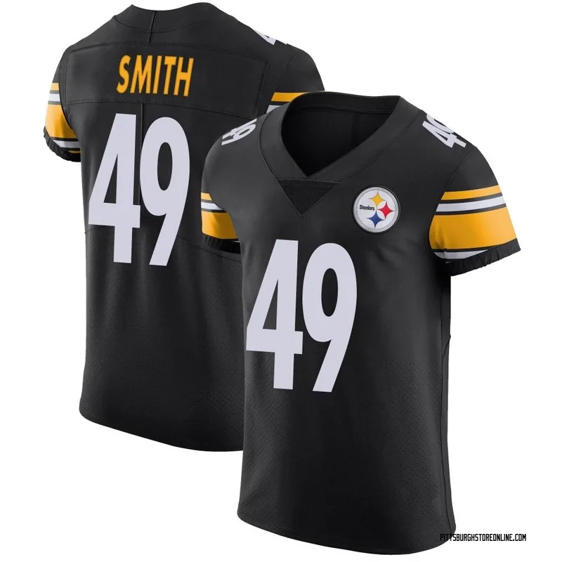 Black Men's Jaylon Smith Pittsburgh Steelers Elite Team Color Vapor Untouchable Jersey