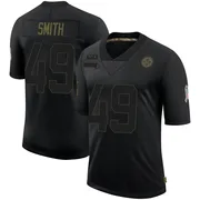 Black Men's Jaylon Smith Pittsburgh Steelers Limited 2020 Salute To Service Jersey