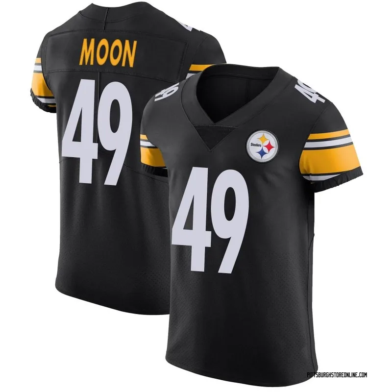 Black Men's Jeremiah Moon Pittsburgh Steelers Elite Team Color Vapor Untouchable Jersey