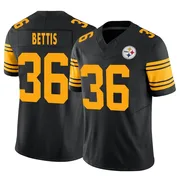 Black Men's Jerome Bettis Pittsburgh Steelers Limited 2nd Alternate Vapor F.U.S.E. Jersey