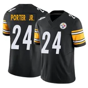 Black Men's Joey Porter Jr. Pittsburgh Steelers Limited Vapor F.U.S.E. Jersey