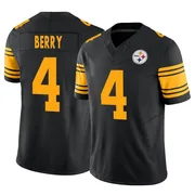 Black Men's Jordan Berry Pittsburgh Steelers Limited 2nd Alternate Vapor F.U.S.E. Jersey