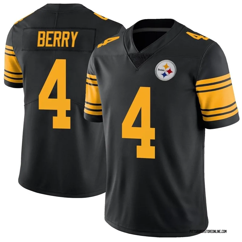 Black Men's Jordan Berry Pittsburgh Steelers Limited Color Rush Jersey