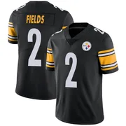 Black Men's Justin Fields Pittsburgh Steelers Limited Team Color Vapor Untouchable Jersey