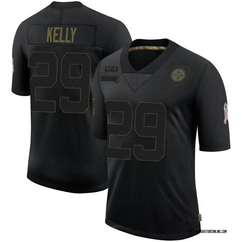 Kam Kelly Pittsburgh Steelers Women's Legend Olive Salute to