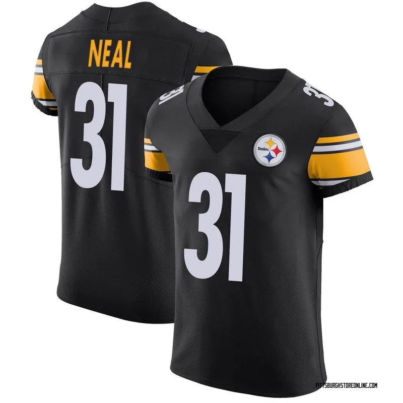 Black Men's Keanu Neal Pittsburgh Steelers Elite Team Color Vapor Untouchable Jersey