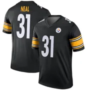 Black Men's Keanu Neal Pittsburgh Steelers Legend Jersey