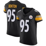 Black Men's Keeanu Benton Pittsburgh Steelers Elite Team Color Vapor Untouchable Jersey