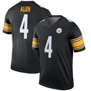 Black Men's Kyle Allen Pittsburgh Steelers Legend Jersey