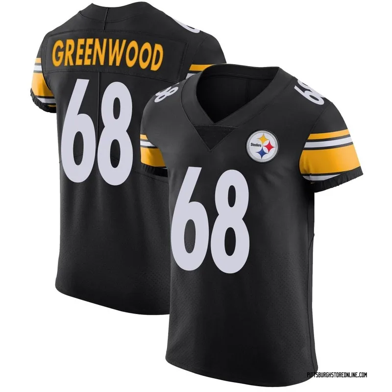 Black Men's L.C. Greenwood Pittsburgh Steelers Elite Team Color Vapor Untouchable Jersey