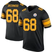 Black Men's L.C. Greenwood Pittsburgh Steelers Legend Color Rush Jersey