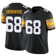 Black Men's L.C. Greenwood Pittsburgh Steelers Limited Alternate Vapor F.U.S.E. Jersey