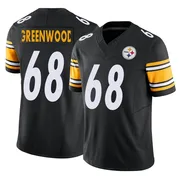 Black Men's L.C. Greenwood Pittsburgh Steelers Limited Vapor F.U.S.E. Jersey