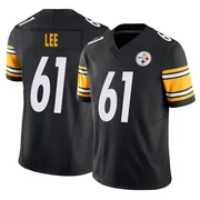 Black Men's Logan Lee Pittsburgh Steelers Limited Vapor F.U.S.E. Jersey