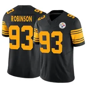 Black Men's Mark Robinson Pittsburgh Steelers Limited 2nd Alternate Vapor F.U.S.E. Jersey